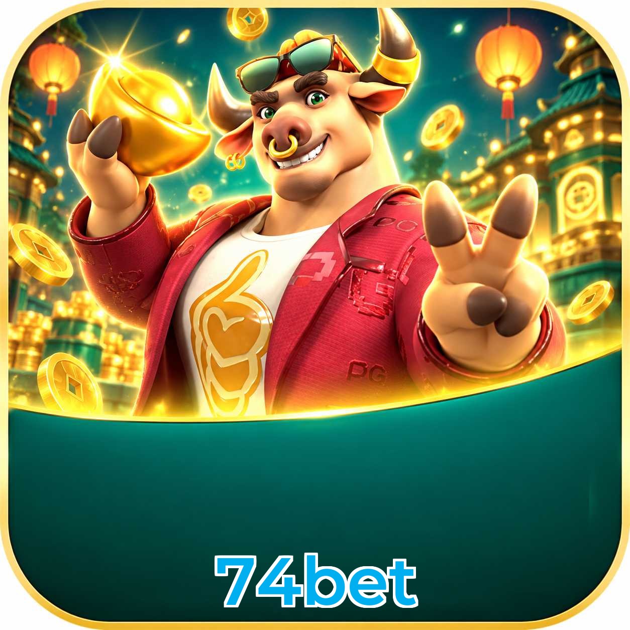 Aplicativo 74bet para Android e iOS com interface completa