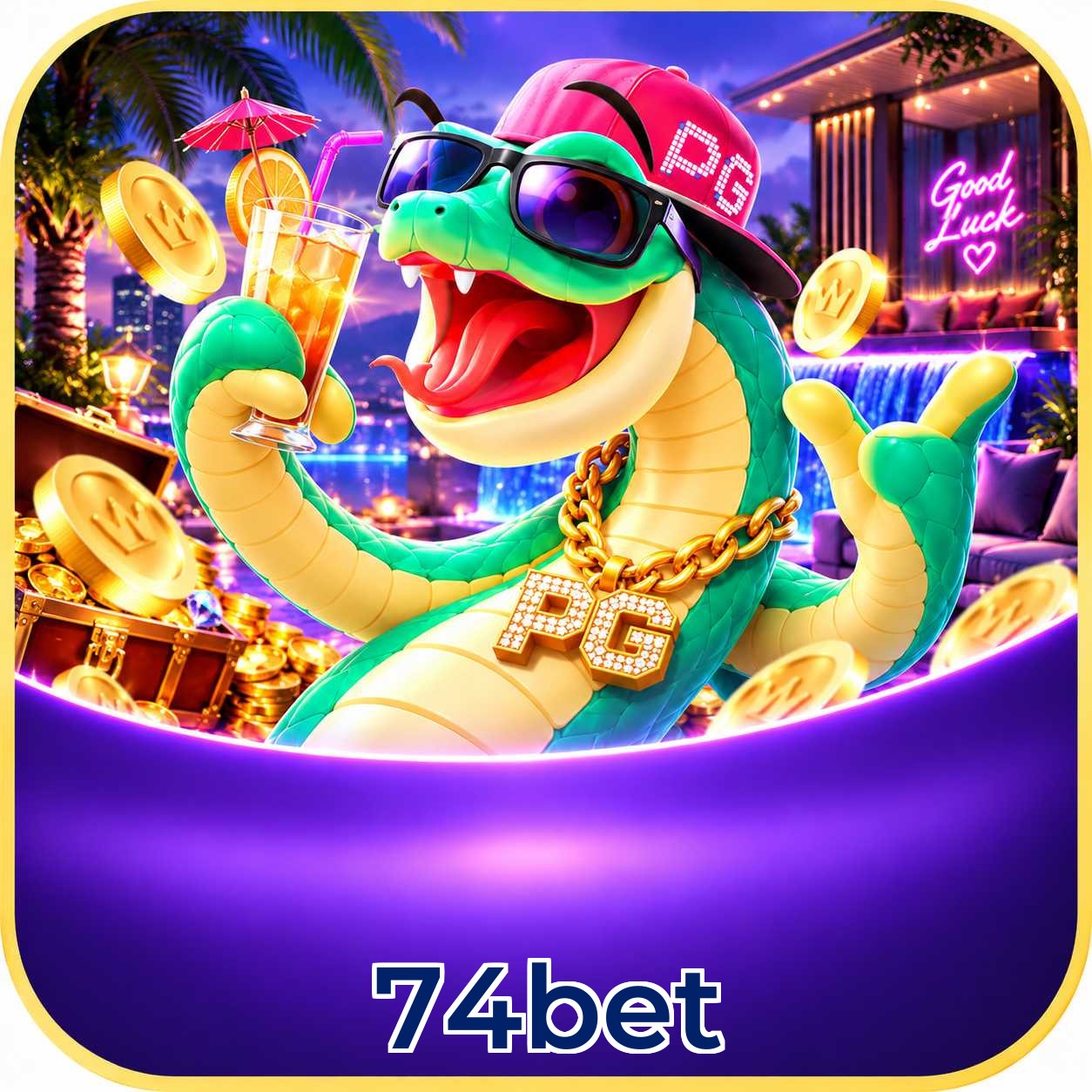 Canal oficial da 74bet no Telegram com bônus e suporte